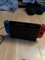 Nintendo Switch 32GB Handheld Console - Neon Red/Neon Blue and Extra A