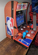 NBA JAM mini cabinet