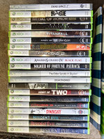 XBOX 360 GAMES, CD’S, DVD’S, LP’S