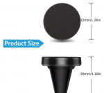 Car Phone Holder Magnetic - Black