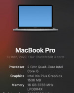 13" MacBook Pro - Space Gray (Touch Bar)