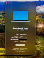 Macbook Pro (M1, 16gb, 1tb)