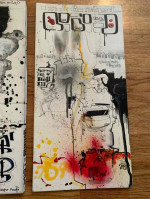 ORIGINAL GRAFFITI ART PAINTING (SKYLINE DAD757) HANDMADE PAINTING 1/1 20"X16" NYC STREET ART