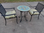 PATIO TABLE AND 2 CHAIR SET