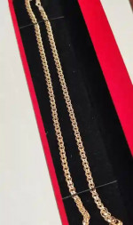 New gold chain.