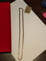 New gold chain.