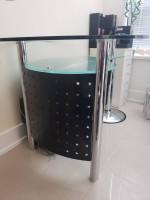 Office glass table
