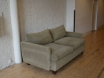 Crate and Barrel Fabric Sofa