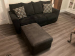 Wixon Black Sofa