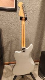 Best Fender Jaguar Deal on CL! Blacktop HH in Silver - Trades OK!