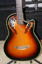 Ovation 4 String Acoustic/Electric Bass Guitar