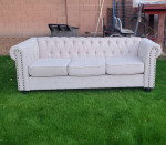 Just Unboxed! New Sofa and Loveseat Set Ivory