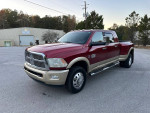 2012 Ram 3500 Mega Cab Laramie Longhorn diesel truck with new tires and recently replaced transmission.
