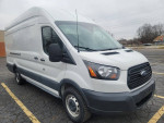 2018 Ford Transit 250 cargo van in excellent condition with V6 engine and rear view camera
