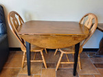 Dining table and chairs