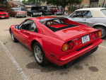Flawless 1989 Ferrari 328 GTB in red with tan interior, showcasing its rare vintage design.