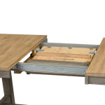 Trestle Table With Butterfly Leaf