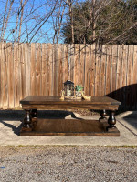 Custom Built Coffee Table Side End Table Solid Wood Modern Rustic