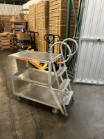 Order Pick Up Utility Cart And Ladder