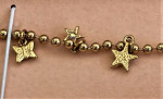 NIB Kirks Folly Charm Anklet Vintage Moons Stars Dragonfly Butterfly