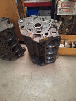 Cleaning engine blocks,older cast iron only,hot tanked.