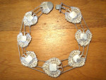Antique Sterling Silver Butterfly Necklace & Bracelet (Scrap Price)