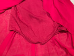 2 Adult Medium Dance Ice Skating Costumes, Red Dress Leotard Worn Once