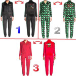 NO BOUNDARIES Junior's XS, S, M, L -or- XL CHRISTMAS VELOUR TRACK/LOUN