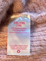 Pink Sweater with Pearls - size XXL