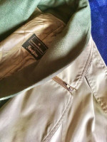 TRENCH COAT - ERMENEGILDO ZEGNA at NEIMAN MARCUS, WOOL, BLEND COLLAR