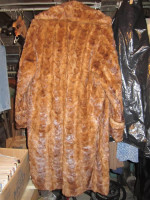 Vintage Mandel Brothers Furriers, Chicago Marmot Fur Coat