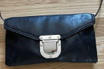 Michael Kors Black Leather Crossbody Bag