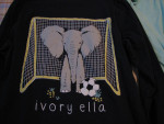 Adult Medium Ivory Ella Long Sleeve Tops - $5 each - Lot #268b socmom