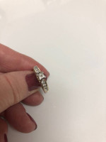 Greenberg’s platinum and 14K white gold