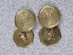 Vintage F.P.C. 10K Yellow Gold Cuff Links