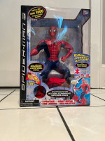 Spider-Man 3 Remote Controlled Talking Action Command Figure (New)
