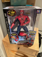 Spider-Man 3 Remote Controlled Talking Action Command Figure (New)