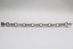 14K White Gold Fancy Diamond Bracelet (3.78 CTW)