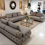 Grey color sofa available