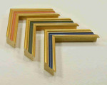 Colorful Stylish Picture Wood Frames. Width 1.2" x Height 1.2".