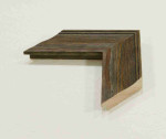 Rustic Distressed Wood Picture Frame 2.1" Wide x 0.8" High.