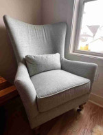 2 Arhaus Armchairs
