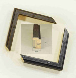 Wooden Frame Bronze and Black Silver. Width 0.7" x Height 1".