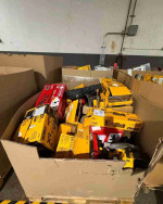 Dewalt and Milwaukee power tools