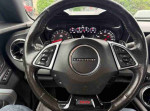 2022 Chevrolet Camaro steering wheel with sleek design and gauges, showcasing 57,000 miles on the odometer.