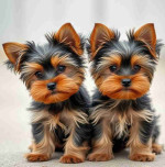 Male and female yorkshire puppies for sale