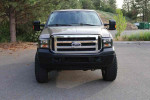 Front view of a 2005 Ford F-250 Super Duty XLT truck with 88,200 miles for sale