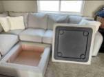 Sectional Couch with Chaise and Storage Ottoman - Ashley Furniture