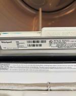 Electric washer and dryer set