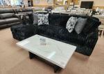 Onyx Black 2-piece Sectional Sofa w/Chaise Lounge